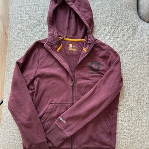 Carhartt Women's Burgundy Hoodie